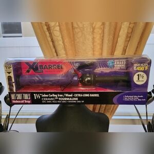 Hot Shot Tools Helen Of Troy 1 1/2" Curling Iron / wand extra long barrel NEW